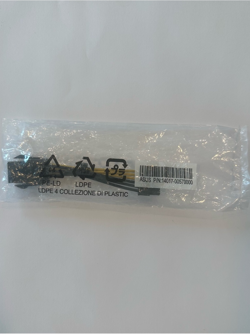 ASUS Fan Extension Card II Power Cable P/N: 14017-00570000